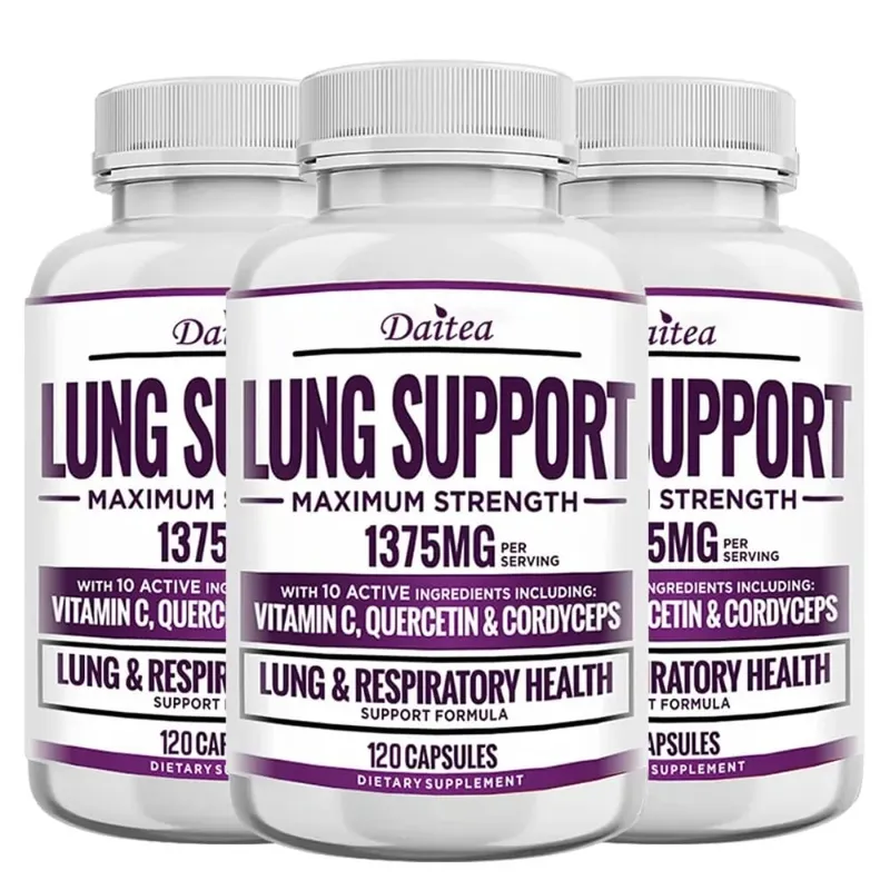 Lung Detox & Cleanse Capsules - Supports Bronchial and Respiratory Health Promoting Lung Cleansing and Detoxification — image 8
