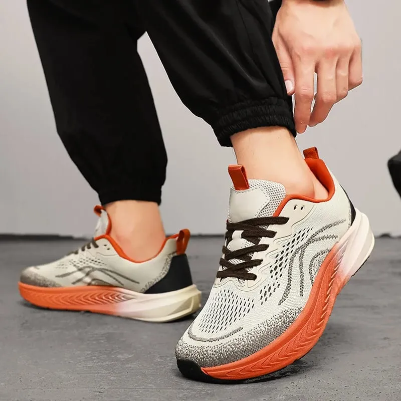 Outdoor Men's Casual Sneakers Minimalist Barefoot Shoes Running Shoes Lightweight Breathable Zero Soles Wide Toe Walking Shoes — image 5
