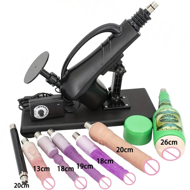 Automatic Sexual Machine 3XLR Dildo Attachments Female Masturbation Vibrator Massage Gun Sex Toys for Men Couples Adult Products — image 17