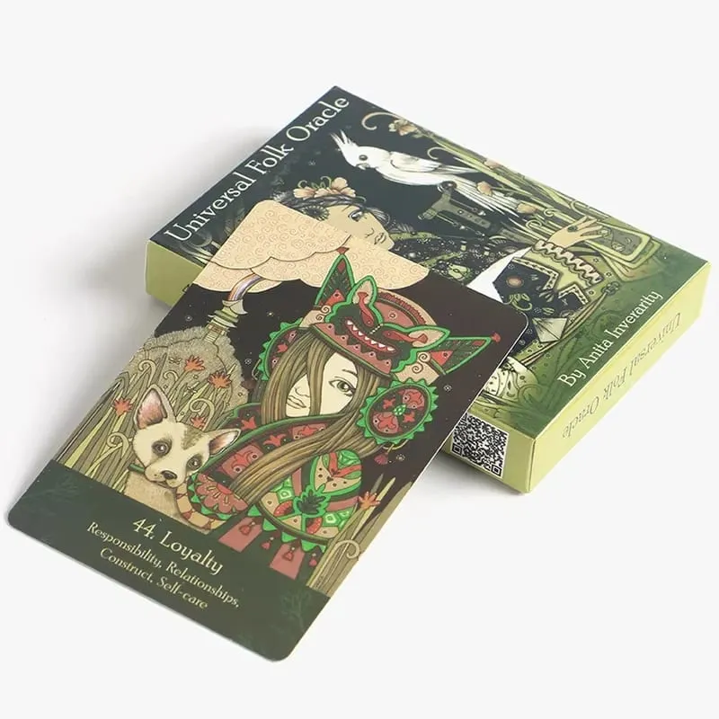 Universal Folk Oracle cards A 44 Tarot Deck English Version For Fortune-telling Party Board Game Card Deck Divination Fate — image 4