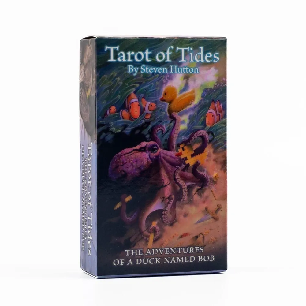 Tarot of Tides: The Adventures of A Duck Named Bob ― Double-embossed Cardstock Unique 78PCS Tarot Deck Board Game Cards — image 2