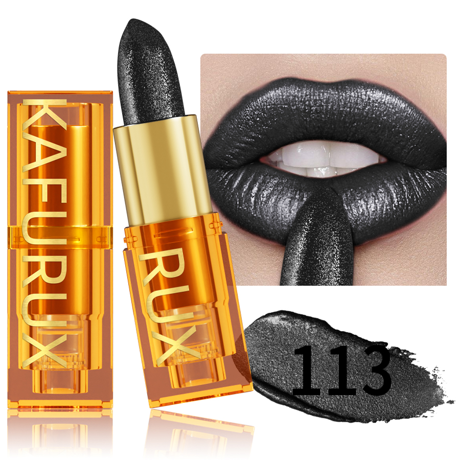 16Colors Bold & Intense Glitter Shiny Metallic Lipstick Lip Tint Long Lasting Lip Senior Matte Lip Makeup Gifts for Women Cosme — image 21