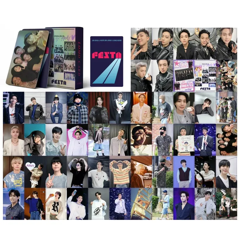 55PCS Single ALbum NORMAL Mini LOMO Card Photocards HD Fans Collection Cards Decorative Present Gifts — image 11