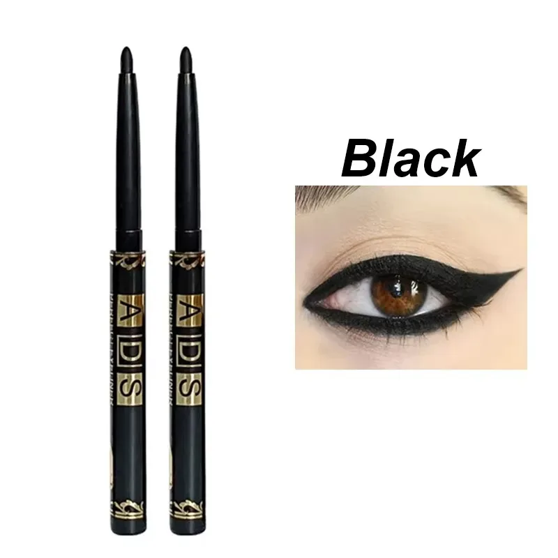 Αυτόματο Gel Eyeliner Μολύβι Αδιάβροχο Μαύρο Μάτι Liner Twist-Up No Sharpening Easy Glide Μακιγιάζ για γυναίκες — image 9