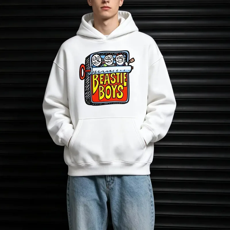 Beastie Boys Hip Hop Music Vintage Design Men's Hoodie Autumn Winter Casual Women's Hooded Sweatshirt Unisex Cotton Coat Top — image 17