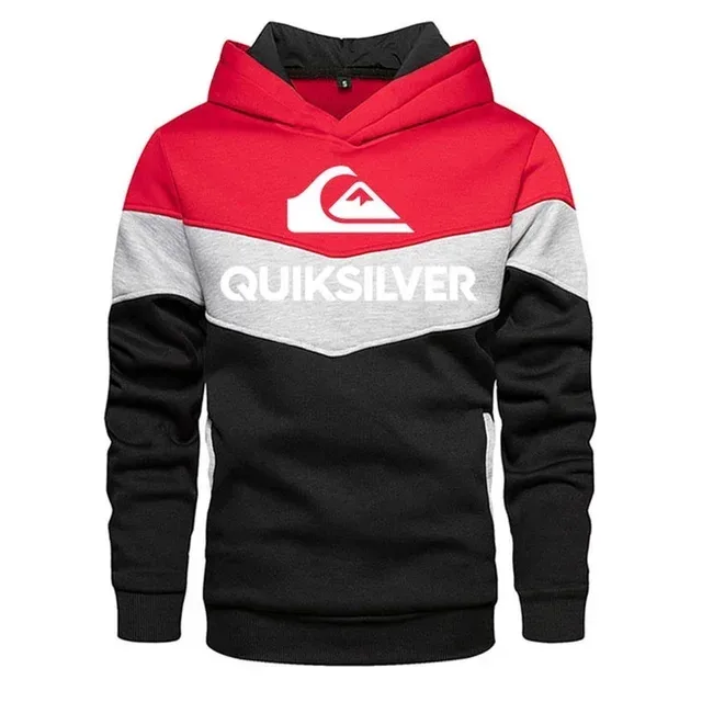 2025 New Men's Hoodie Splicing Outdoor Leisure Sportswear Street Fashion Men's Warm Wool Hoodie Autumn/Winter Coat — image 10
