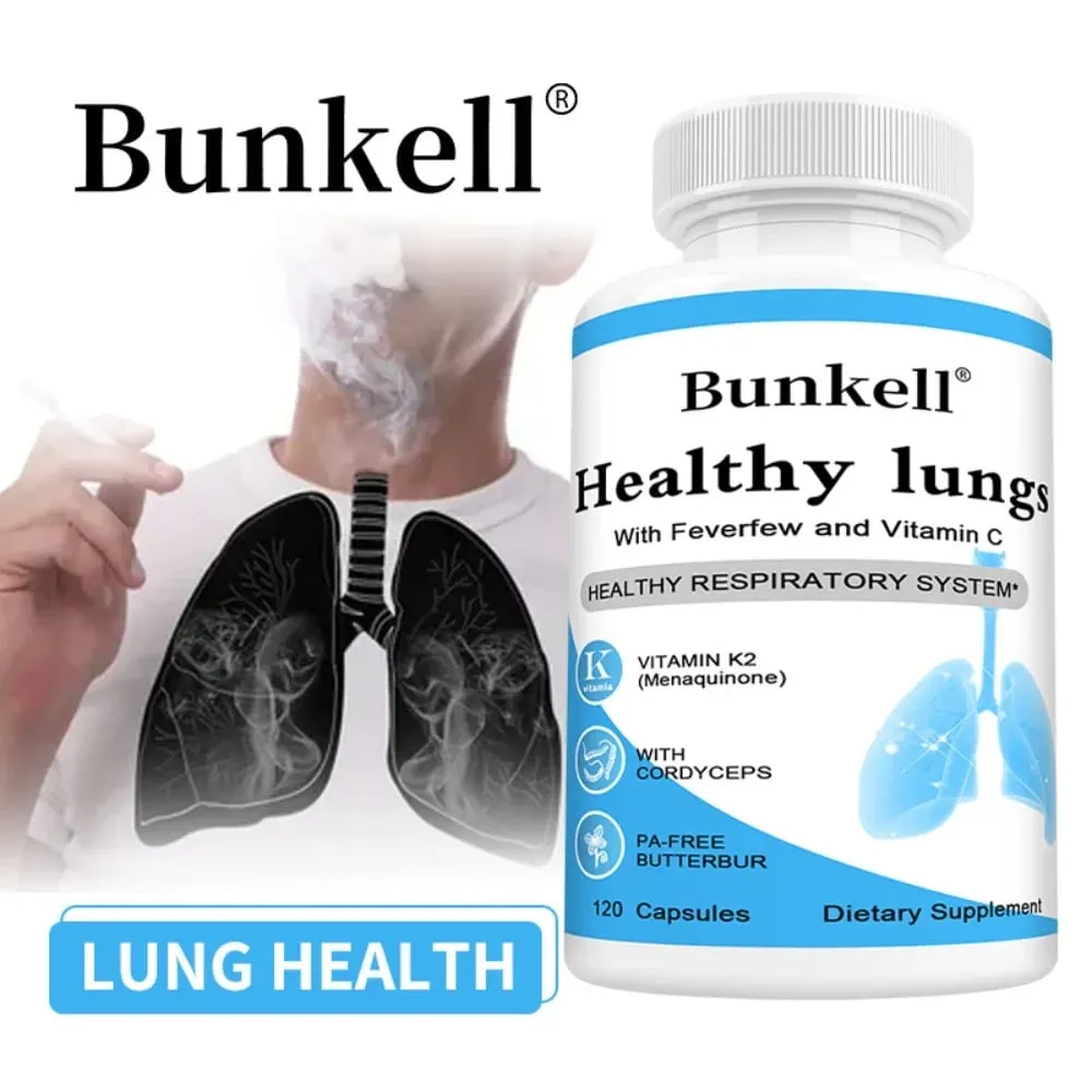 Lung Health Capsules with Vitamin C Balance Respiratory System and Skin Support Superior Respiratory Defense Bronchial Health — image 2