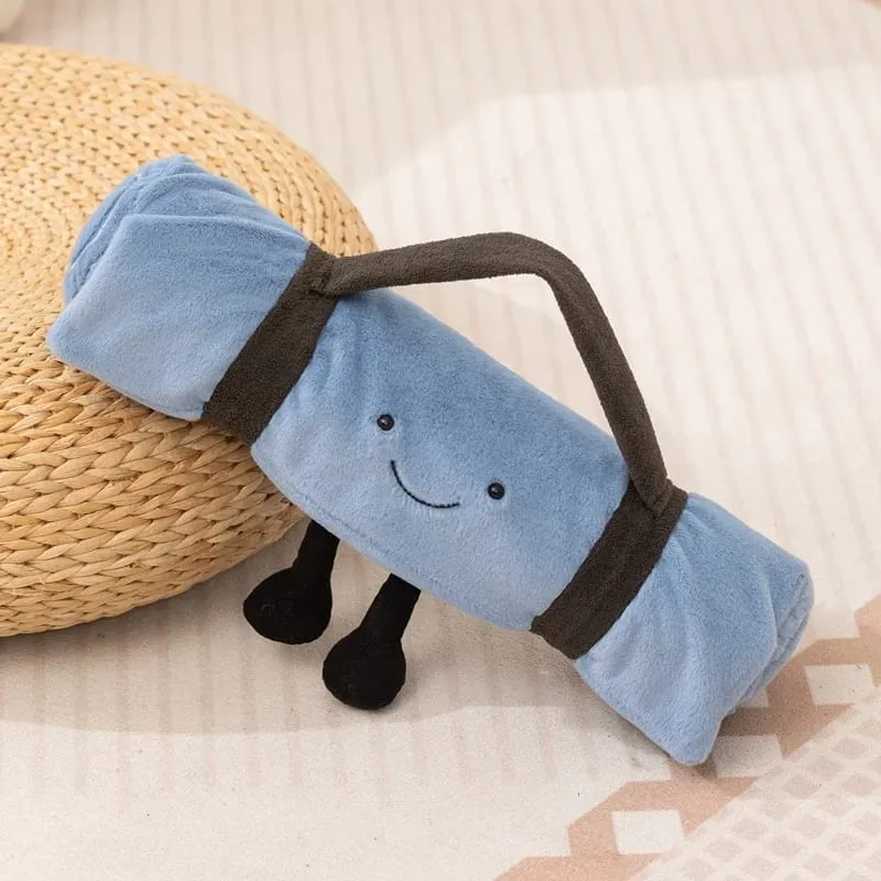 Outdoor Humanoid Camping Light Mat Plush Pillow Stuffed Kawaii Plushie Decor Gift — image 7