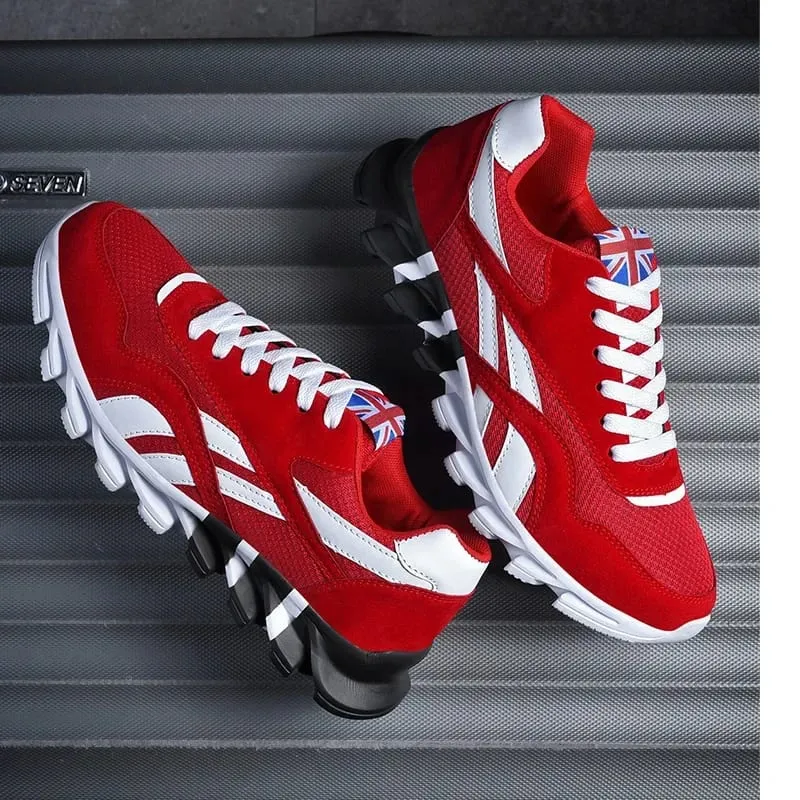 New Men's and Women's Running Shoes Breathable Casual Sneakers Anti-slip Vibration Comfortable Walking Shoes 36-48 — image 3