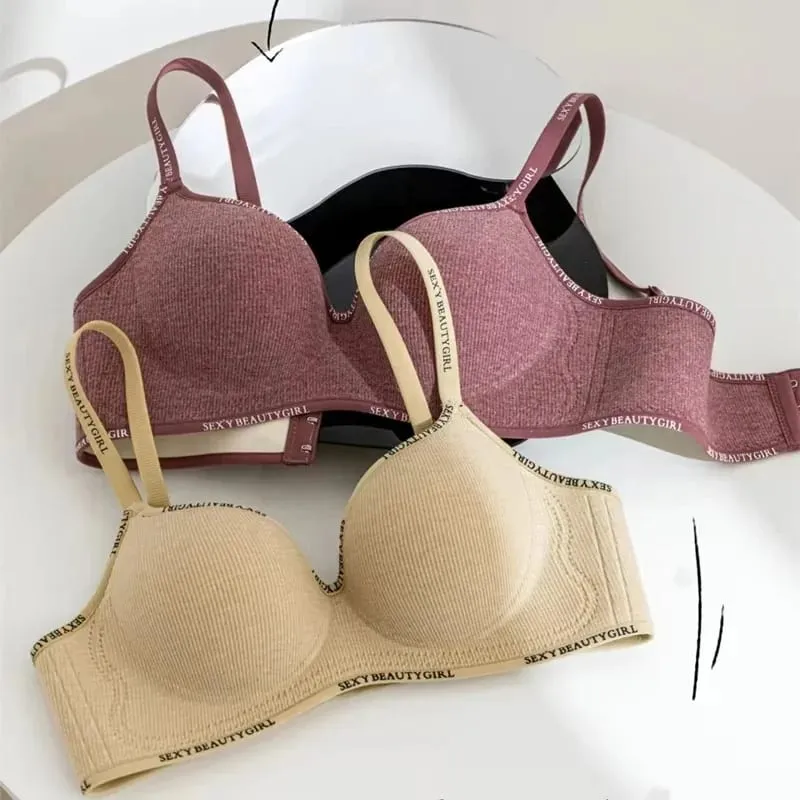 Women's Underwear Small Chest Sexy Push Up Lingerie Seamless Bra for Women Comfortable Everyday Bra Thick Bralette 32-38AB — image 2