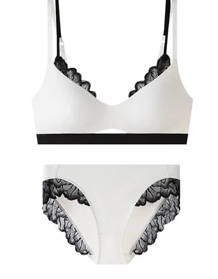 Sexy Push Up Sports Bra & Panties Set Wireless T-shirt Bra for Large Small Bust Plus Size Anti Sagging Seamless Workout Bralette — image 12