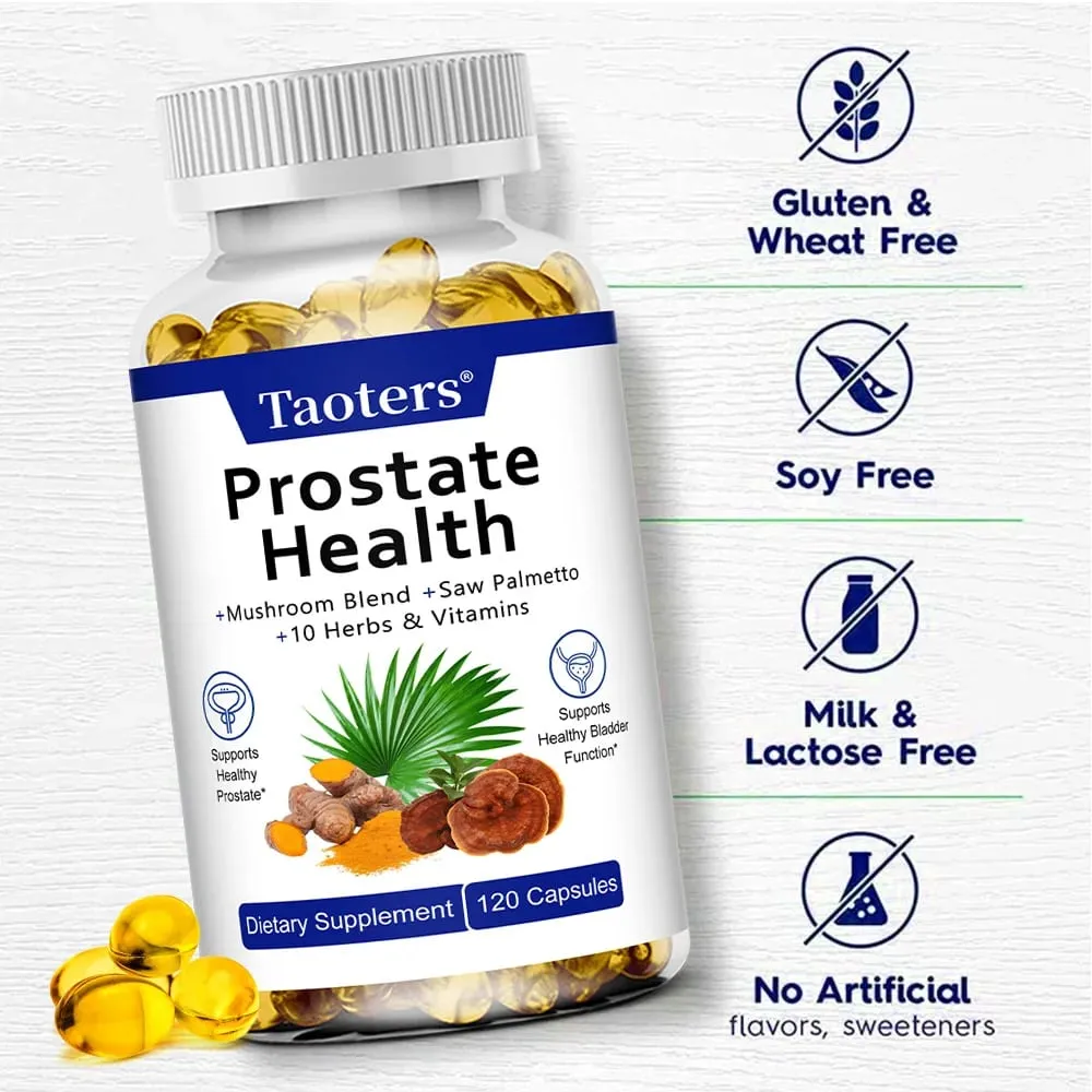 Saw Palmetto Capsules dengan Magnesium Citrate dan Zink Membantu Mengekalkan Kesihatan Saluran Kencing Lelaki dan Kesihatan Prostat — image 4