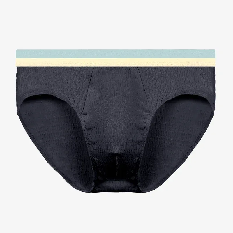2PCS Men's triangular underpants, pure cotton men's style, made of baby cotton. The underpants are of a thin style for summer, — image 14