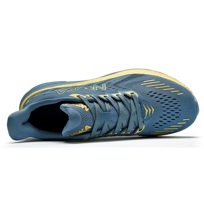 Men's Running Shoes Jogging Breathable Mesh Cushioning Non-Slip Outdoor Luxury shoes Couple Trainer Race Sneakers Off-road Shoes — image 5