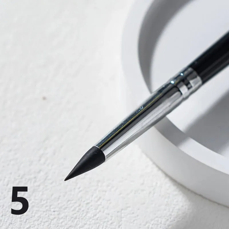 【Black Silicone Eyeliner Brush Multi-purpose Eyebrow Lipstick Brushes Easy To Use Nail Painting Pen Eyes Shaping Makeup】