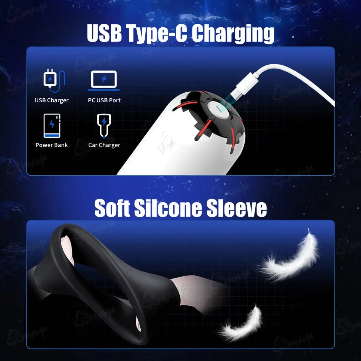 Electric Penis Pump Adult Sex Toys for Men Water Pump Penis Erectile Extender 4 Training 3 Suction Modes 6 Penis Ring 3 Sleeves