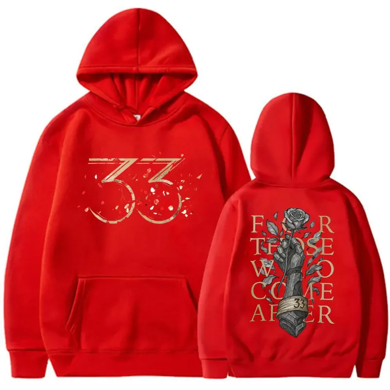 Game Clair Obscur Expedition 33 for Those Who Come After Hoodies Men Clothing Casual Long Sleeves Hooded Sweatshirts Streetwear — image 9