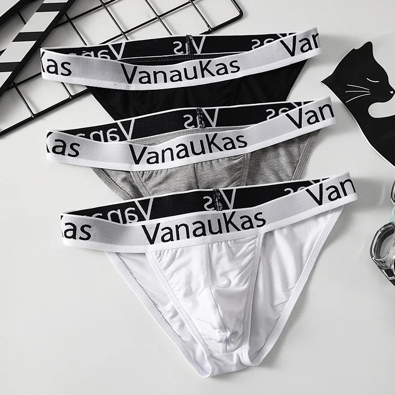 Men's High Cut Panties Soft Modal Fabric Low Rise Briefs Sexy Comfortable Underwear — image 31