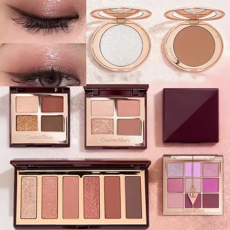 Charlotte Tilbury 럭셔리 팔레트 필로우 토크 리드샤튼 팔레트 누드 핑크 4 in 1 Langanhaltend Matt Schimmernd Augen 메이크업