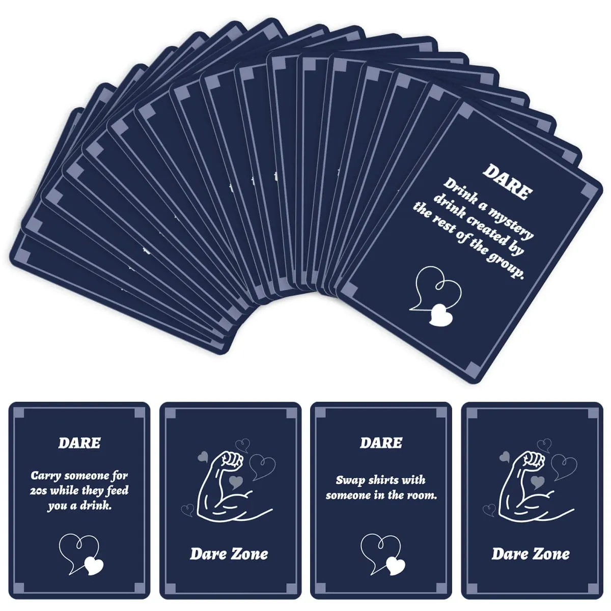 50Pcs Party Game Cards for Adults Group Icebreaker Questions Cards Friends Party Gathering Team Building Interactive Game Props — image 4
