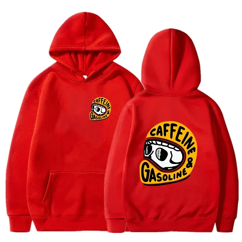 2026 Spring Autunm Men's Hoodies Gothic Harajuku Biker Skull Graphic New Men Fashion Hoody Tops Dark Punk Skulls Retro Pullover — image 7