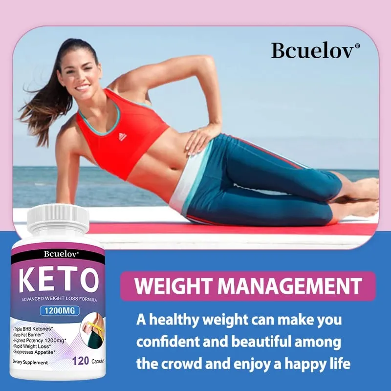 Capsule Keto avanzate Gestione del peso Metabolismo Aumento del controllo dell'appetito Supporto energetico Integratore per la salute dell'apparato digerente — image 5