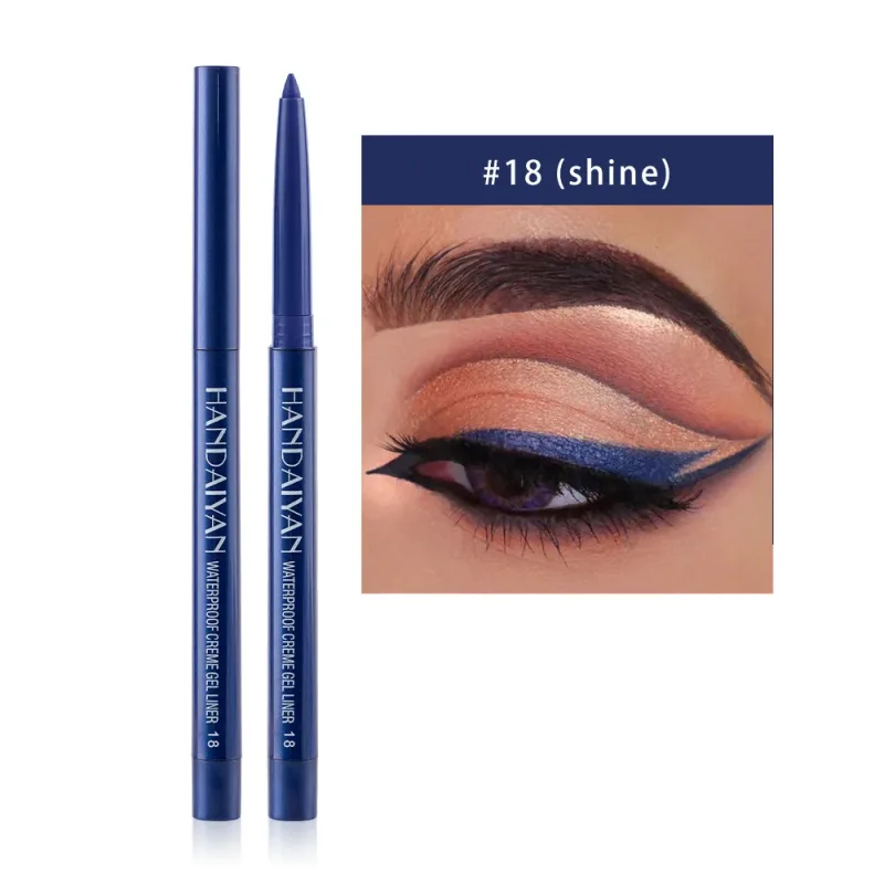 1PC White Matte Eyeliner Gel Pen Long Lasting Waterproof Eye Liner Pencil Quick-drying Non-smudge Eye Makeup for Women Cosmetics — image 10