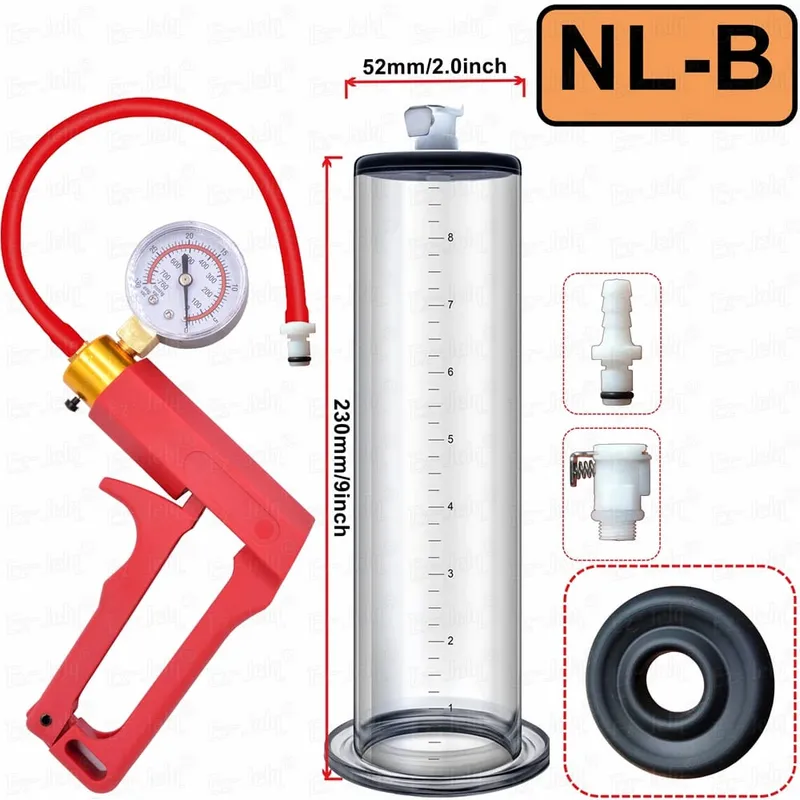 Manual Penis Pump Sex Toys for Men Penis Enlargement Vacuum Pump For Penile Increase Male Masturbator Adult Penise Trainer Tool