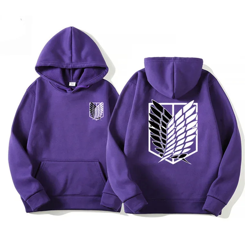 Attack on Titan Men's Hoodie Anime Hoodies Men and Women Streetwear Pullover Harajuku Shingeki No Kyojin Hoodies Sweatshirt — image 5