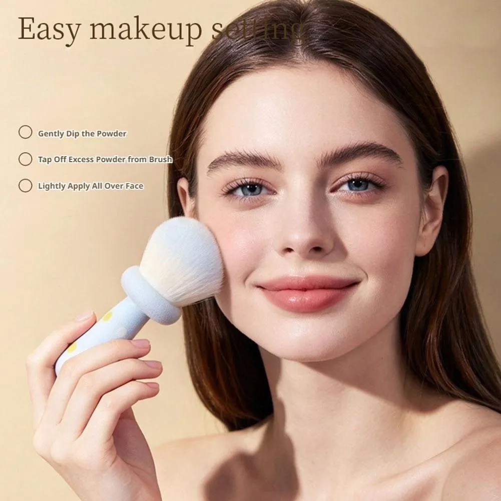 Makeup Blush Brushes For Cheeks Large Face Powder Brush For Loose Powder Ultra-Soft Fluffy Foundation Brush For Mineral Powder