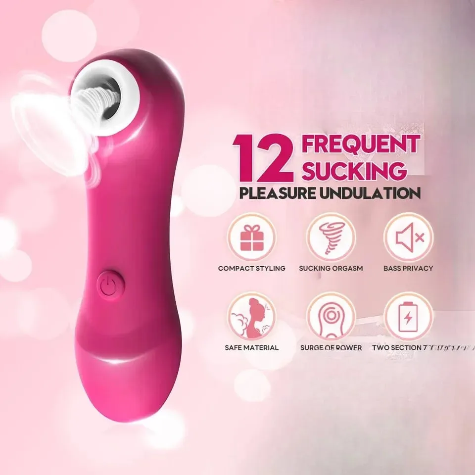 Clit Sucker Vagina Sucking Tongue Vibrator Clitoris Stimulator Blowjob Oral Nipple Sex Toys For Adult Women Masturbator Erotic — image 4