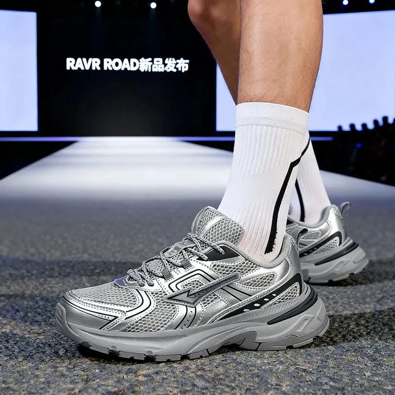 2026 Men Trendy Platform Dad Sneakers Women Breathable Mesh Soft Cushion Sport Running Non-Slip Athletic Jogging Training Shoes — image 3