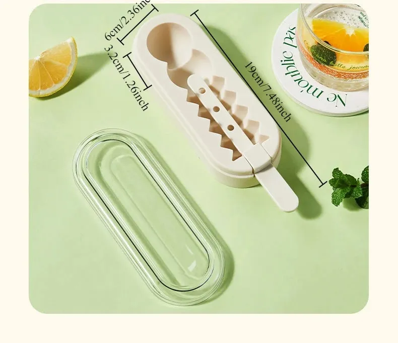 Creative Tomatoes on Sticks Ice Cream Mold Food Grade Household Ice Lolly Silicone Mold