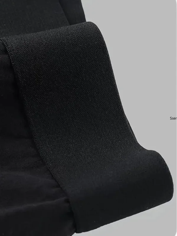 10PCS Men's Underwear Black Color Men Underpant High Stretch Boxer Shorts Sexy Men Panties Plus Size L-4XL Breathable Men Boxer — image 10