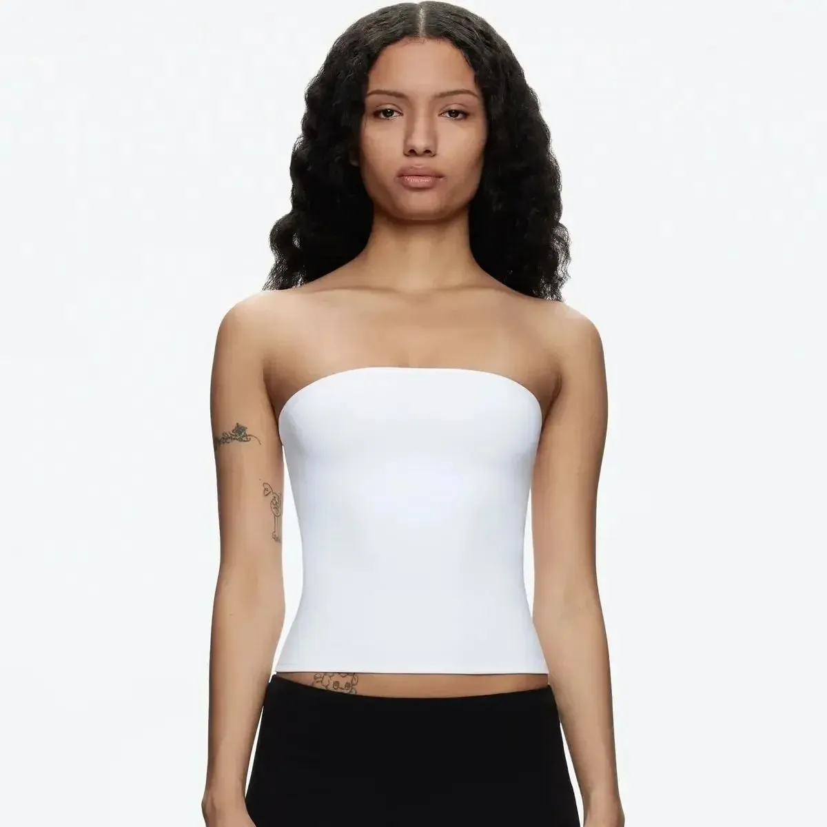 Tank Summer Women's Basic Tube Top Sexy Vest Fabric with High Elasticity and Skin-Friendly Top — image 14