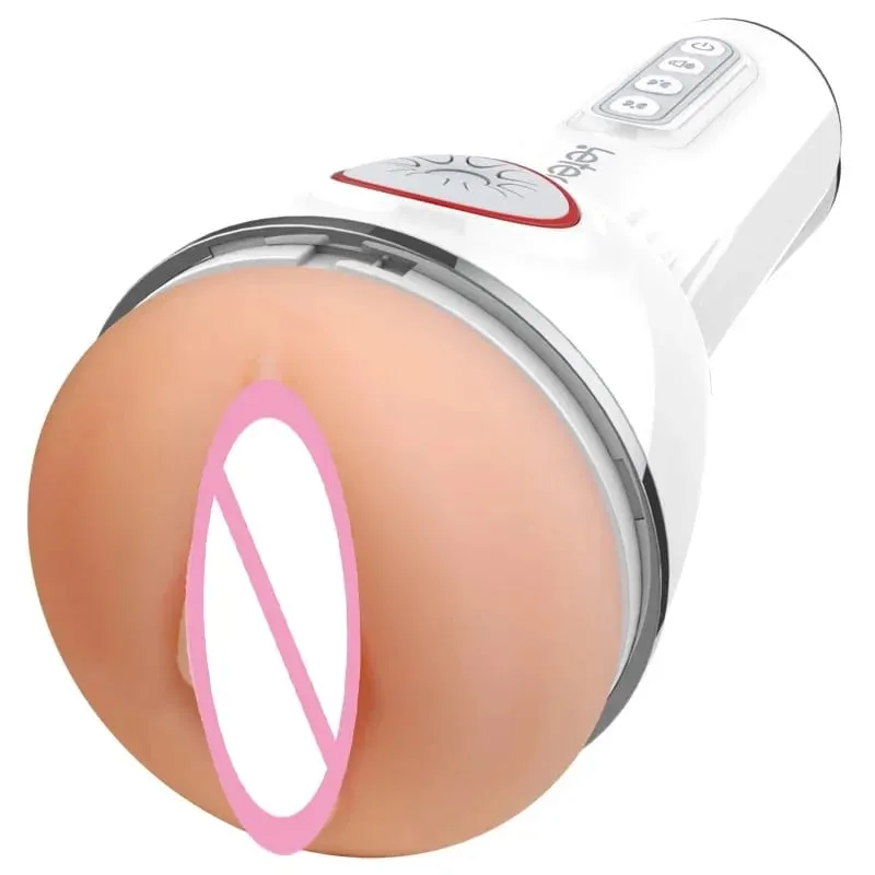 Leten Japanese AV Yui Hatano Sucking Vibrating Cup Realistic Vagina Male Masturbator Silicone Pocket Pussy Adult Sex Toys — image 3