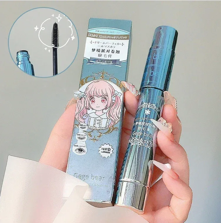 ผ้าไหมเส้นใย Lash มาสคาร่ากันน้ำ Long Lasting Extension ขนตายาว Curling มาสคาร่าขนตาสีดำแต่งหน้าเครื่องสำอาง — image 5