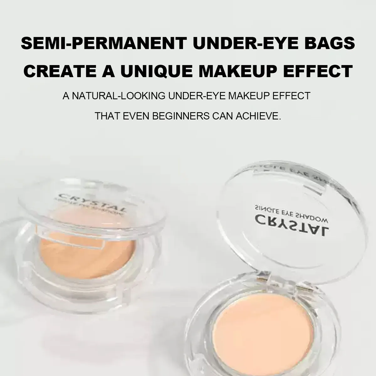 Crystal Single Eye Shadow Silky Smooth Eye Powder Long Lasting Eye Color Buildable Color Korean Cosmetic Korean Makeup — image 4