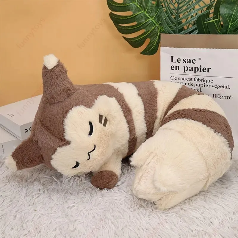 Pokémon Plush Sleeping Position Pillow Leafeon Espeon Sylveon Furret Cubone Scorbunny Bulbasaur Squirtle Soft Stuffed Cushion — image 6