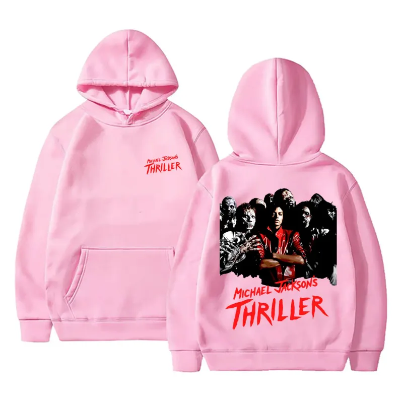 2026 new Classic Vintage Michael Jackson Thriller Hoodie Men Women Retro Gothic Rock Horror Sweatshirts Men's Punk Streetwear — image 10