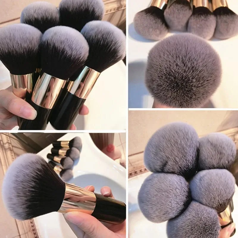 1-3PCS Big Size Makeup Brushes Foundation Powder Face Blush Brush Soft Face Blush Large Cosmetics Soft Foundation Make Up Tools