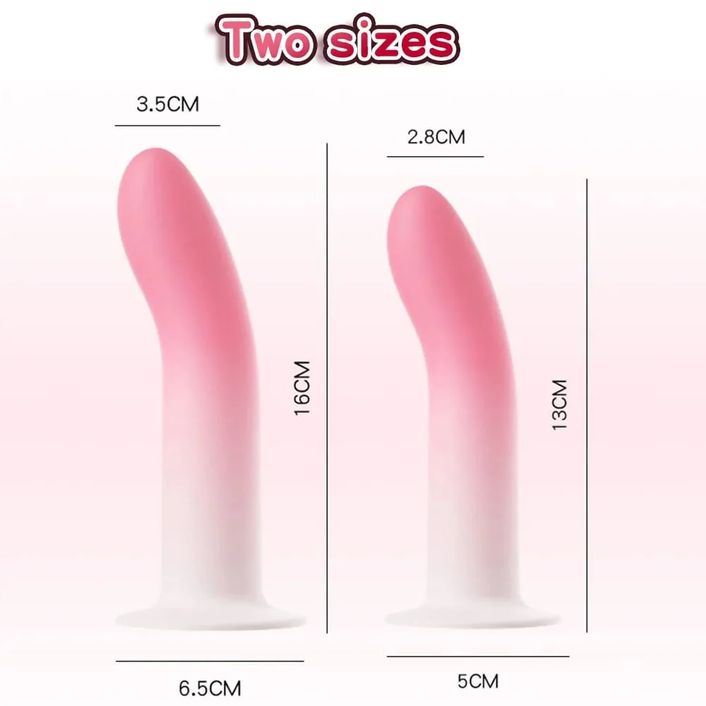 Flexible Liquid Silicone Dildo For Begginner G Spot Personal Massage Tool Suction Cup Anal plug Prosate Massager Female Sex Toy — image 6