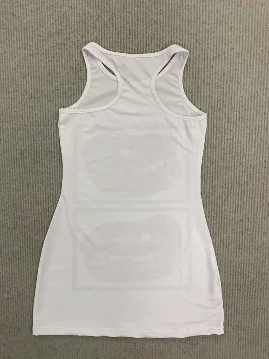 2026 New y2k Summer Lips Printed Sleeveless Bag Hip Round Neck Sleeveless Dress Punk Street Trend Fashion Personality Spicy Girl — image 6