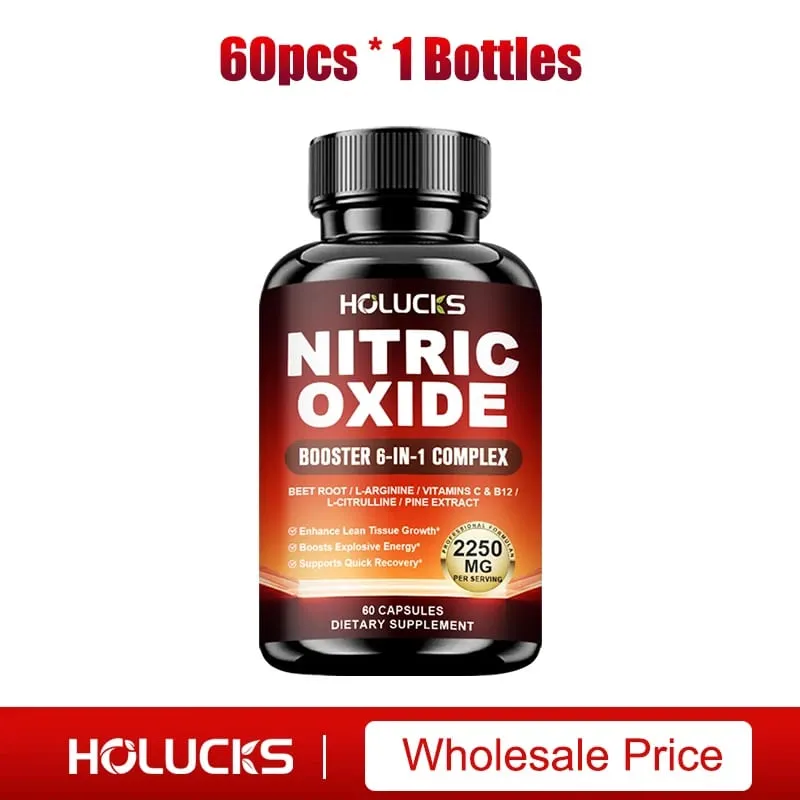 Nitric Oxide Booster Pre-Workout Boosts Muscle Pump Energy and Endurance Performance & Muscle Mass Beet Root Supplement