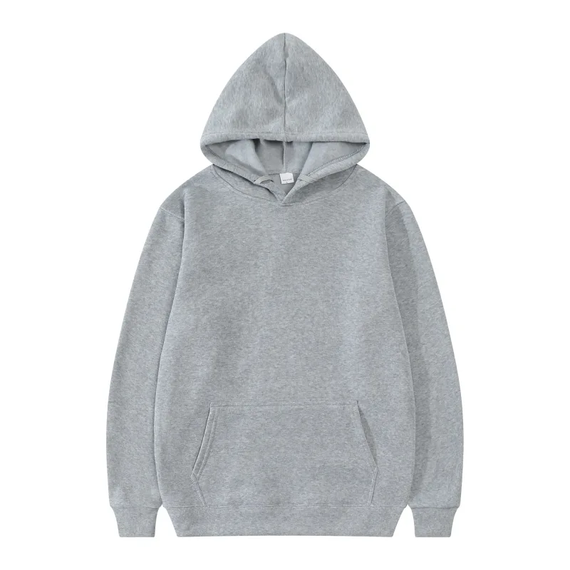 Men Fashion Hooded Sweatshirt Pullover Hoodie Unisex Black White Hoodies For Men Sudaderas Para Hombres Polerones hit product — image 4