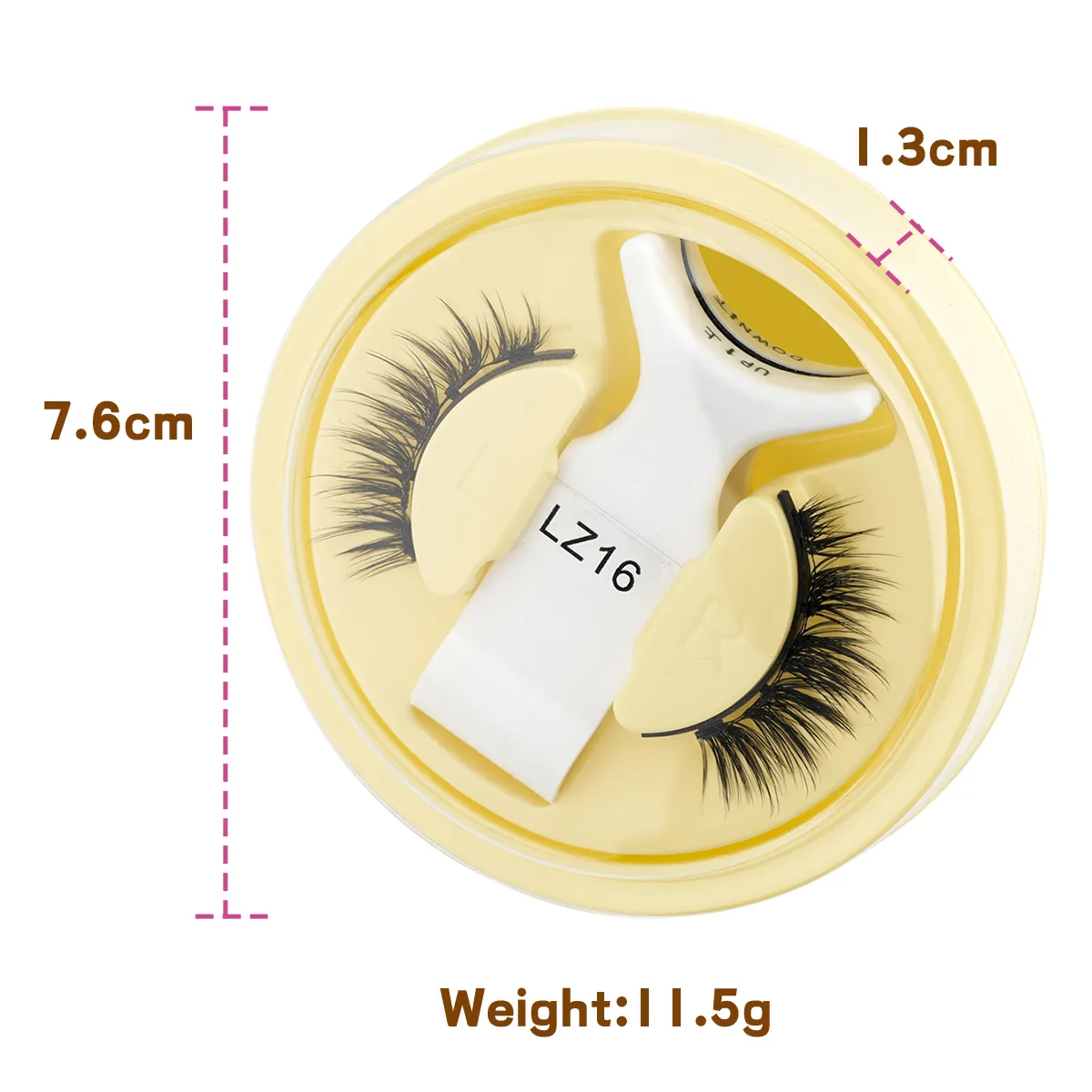 1 Pair New Magnetic Eyelashes Set With Tweezers Makeup Natural Light Eyelash Extension Tools Reusable False Eye Lashes — image 5
