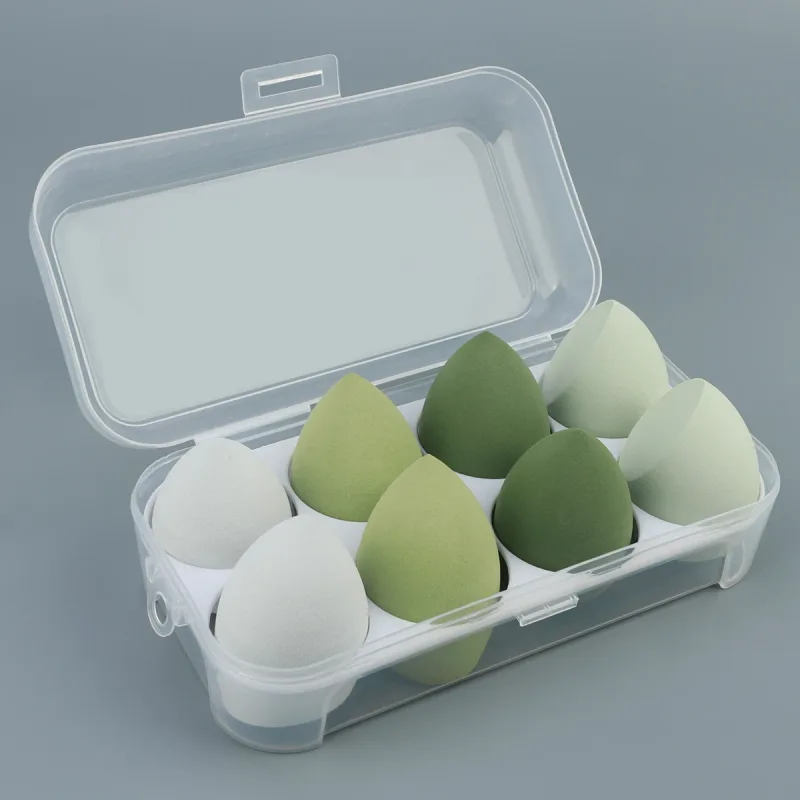 4/8pcs Cosmetic Puff Makeup Sponge Blender Beauty Egg Soft Foundation Sponges Powder Puff Women Make Up Accessories Beauty Tools