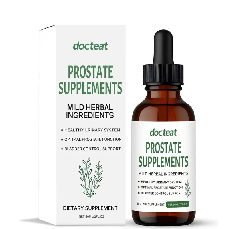 Docteat Prostate Health Supplement Liquid Drops 60ml with Saw Palmetto Extract Stinging Nettle Root Extract And Pumpkin Seed Ext — image 8