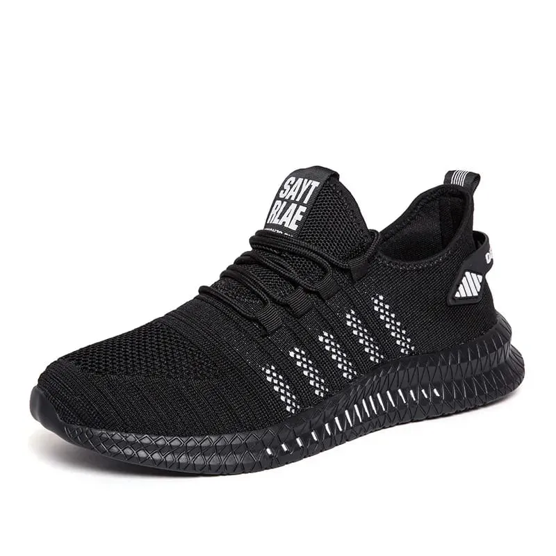 Fashion Sneakers Lightweight Men Casual Shoes Breathable Male Footwear Lace Up Walking Shoe Mens Casual Summer Shoes — image 2