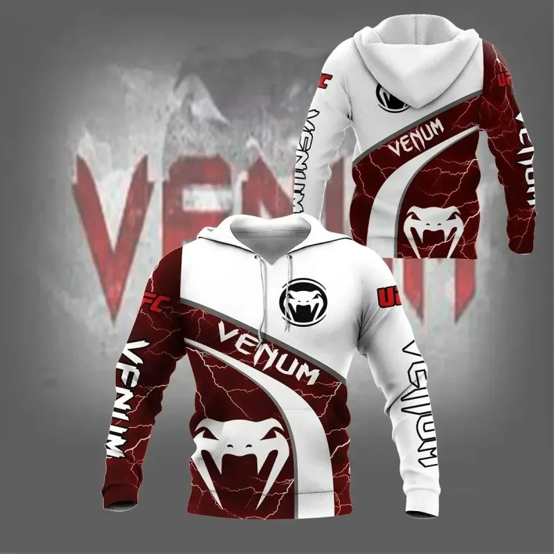 Men's sports hoodies Men's Boxing Suit Wolf Domineering Pattern Suitable For Outdoor Fashion Wearing hoodie Men's Clothing tops — image 6
